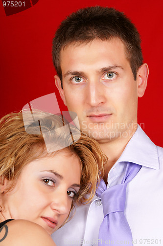 Image of Young couple in love