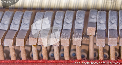 Image of Piano components