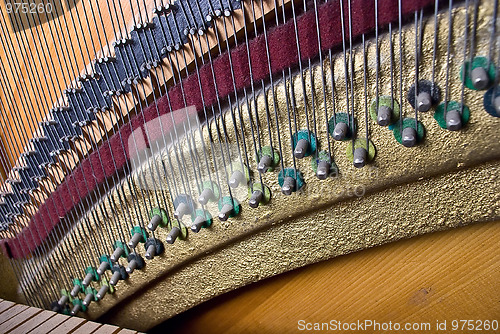 Image of Piano components