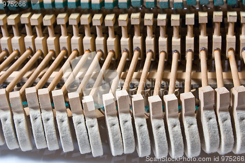 Image of Piano components