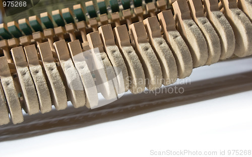 Image of Piano components