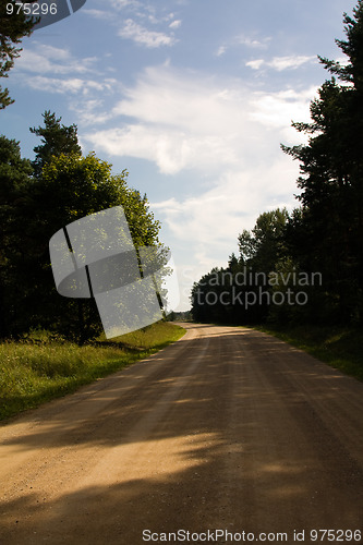 Image of Road to wood