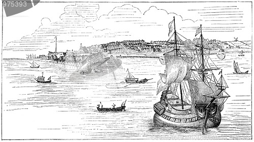 Image of New York in 1673