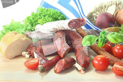 Image of Greek salami