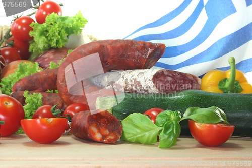 Image of Greek salami