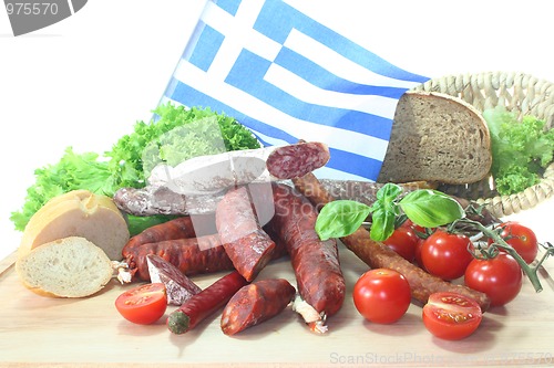 Image of Greek salami
