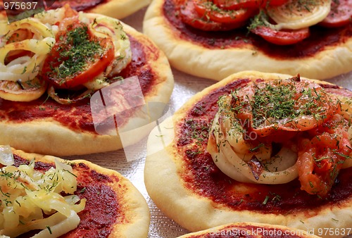 Image of Small pizzas (pizzette)