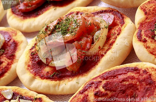 Image of Small pizzas (pizzette)