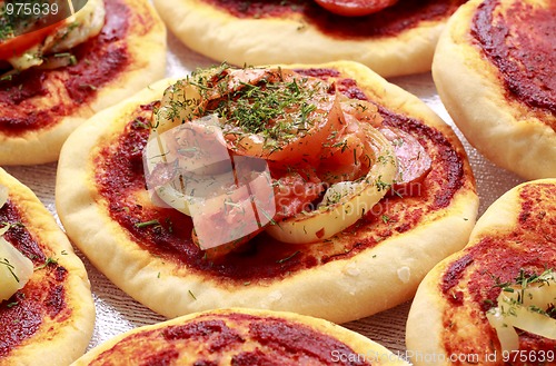 Image of Small pizzas (pizzette)