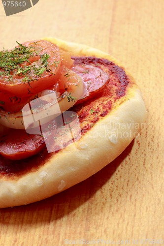 Image of Small pizza (pizzette)