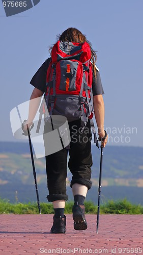 Image of Walking hiker