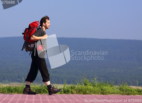 Image of Walking hiker