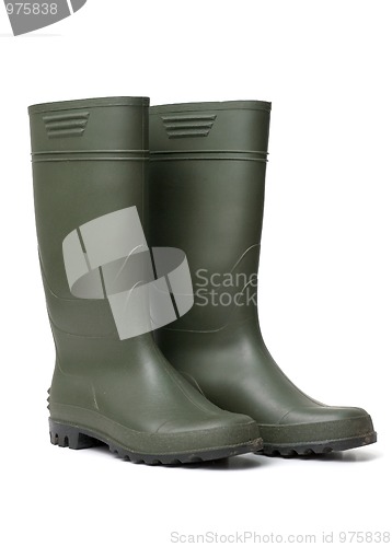 Image of Green rubber boots 