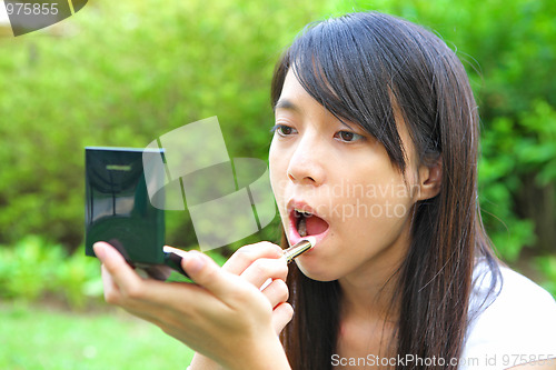 Image of woman make up