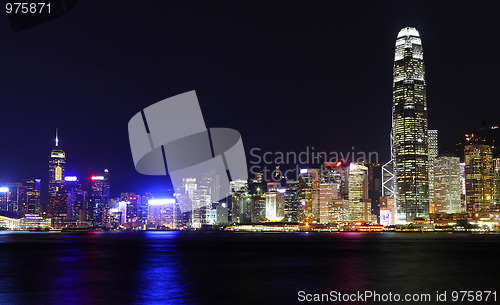 Image of Hong Kong at night