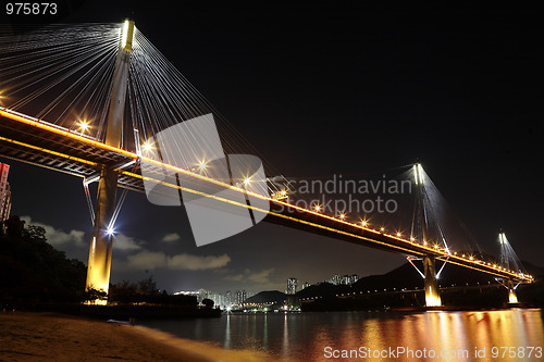 Image of Ting Kau Bridge in Hong Kong