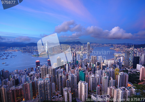 Image of Hong Kong cityscape