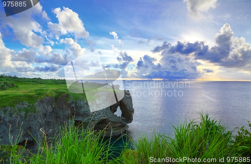 Image of sea and coast