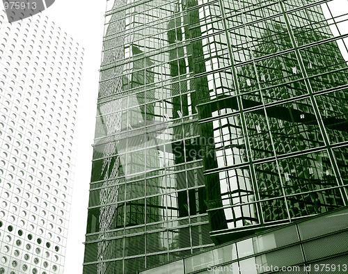 Image of office building wall