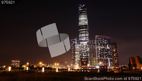 Image of Hong Kong at night