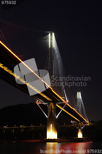 Image of Ting Kau Bridge in Hong Kong