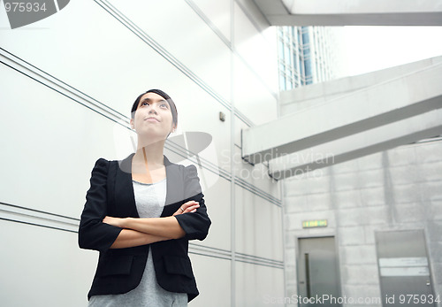 Image of young asian business woman