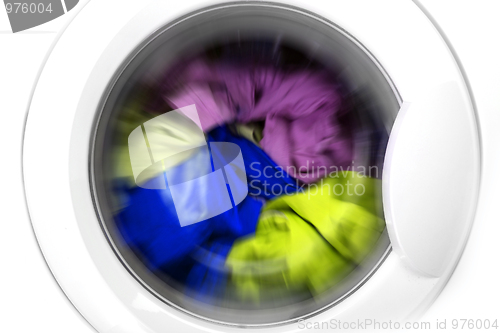 Image of Clothes in laundry