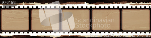 Image of Grunge film frame