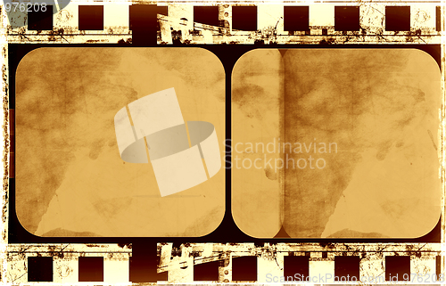 Image of Grunge film frame