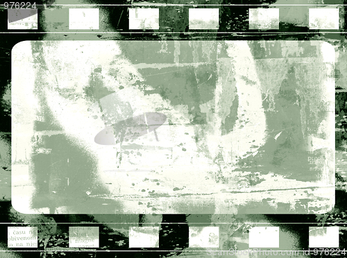 Image of Grunge film frame