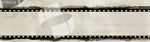 Image of Grunge film frame