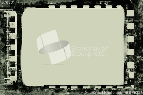 Image of Grunge film frame