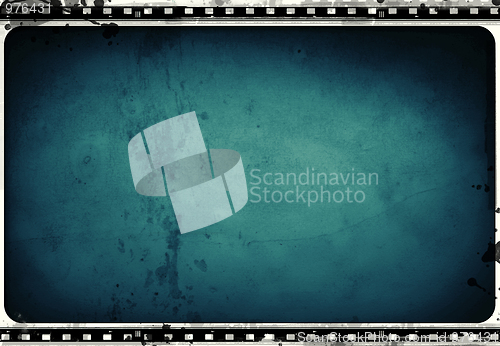 Image of Grunge film frame