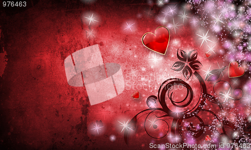 Image of Valentines day background