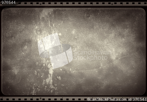 Image of Grunge film frame