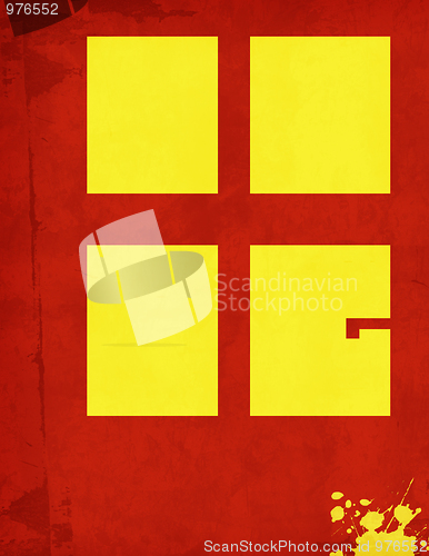 Image of Grunge doors background