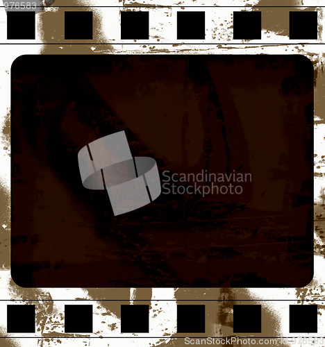 Image of Grunge film frame