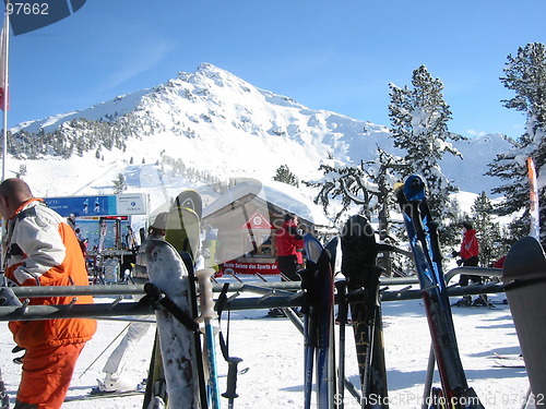 Image of skiparking