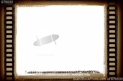 Image of Grunge film frame