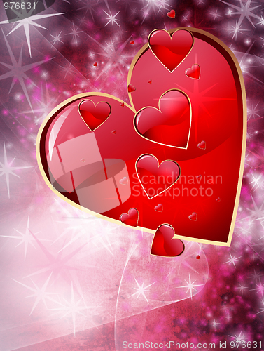 Image of Valentines day background