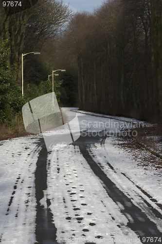 Image of Snowy Lane 2