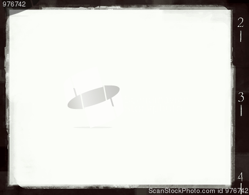Image of Grunge film frame