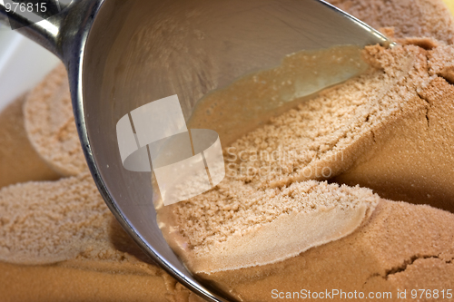 Image of Chocolate ice cream scoop