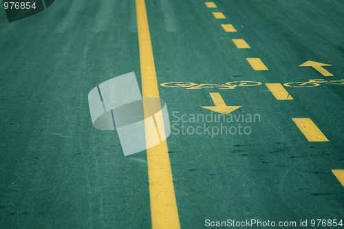 Image of Bicycle tracks