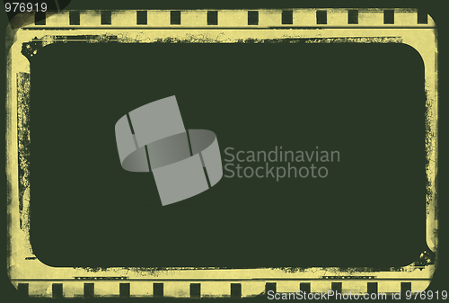 Image of Grunge film frame