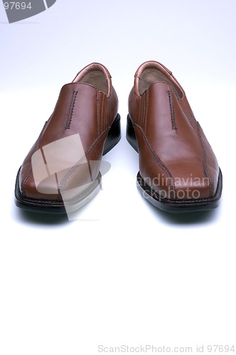 Image of Brown Mens Dress Shoes