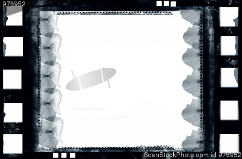 Image of Grunge film frame