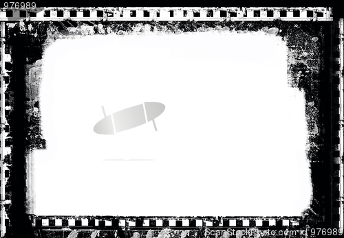 Image of Grunge film frame