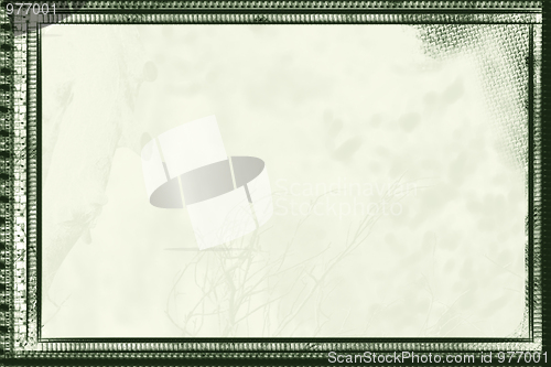 Image of Grunge border and background