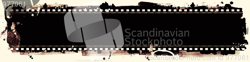 Image of Grunge film frame